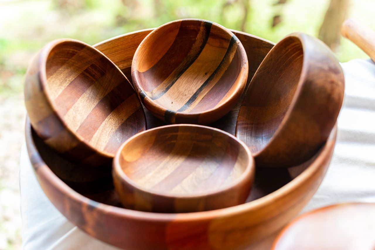 Mastering the First Impression: Your intriguing post title goes here A collection of artisanal wooden bowls on display, showcasing natural craftsmanship.